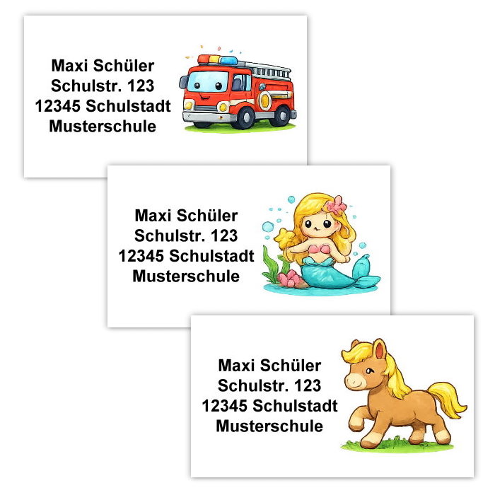 Kinder- und Schulmotive